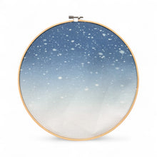 Load image into Gallery viewer, Winters Whisper Aida Fabric || Printed Fabric || Cross Stitch Canvas || 11/14/16/18/20 Count