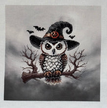 Load image into Gallery viewer, Halloween Owl || Counted Cross Stitch Kits || Fun Cross Stitch || Modern Kit