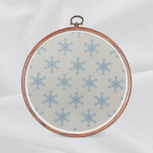 Load image into Gallery viewer, Pastel Christmas Cheer Aida Fabric || Printed Fabric || Cross Stitch Canvas || 11/14/16/18/20 Count
