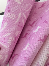 Load image into Gallery viewer, Rose Frost Collection Aida Fabric || Printed Fabric || Cross Stitch Canvas || 11/14/16/18/20 Count