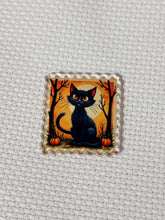Load image into Gallery viewer, Needle Minder || Halloween Black Cat || Cross Stitch Tool || ACRYLIC