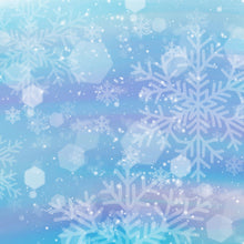 Load image into Gallery viewer, Christmas Frost 001 Aida Fabric || Printed Fabric || Cross Stitch Canvas || 11/14/16/18/20 Count