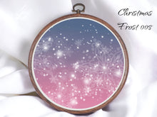Load image into Gallery viewer, Christmas Frost 008 Aida Fabric || Printed Fabric || Cross Stitch Canvas || 11/14/16/18/20 Count