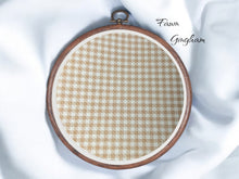 Load image into Gallery viewer, Gingham Style Aida Fabric || Printed Fabric || Choose your colour|| Cross Stitch Canvas || 11/14/16/18/20 Count
