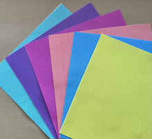 Load image into Gallery viewer, Summer Colors Aida Fabric Pack || Printed Fabric || Cross Stitch Canvas || 11/14/16/18/20 Count
