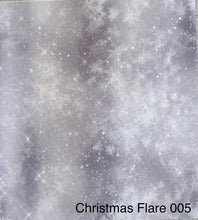 Load image into Gallery viewer, Christmas Flare 005 || 25count Evenweave || Printed Fabric || 50cm x 45cm
