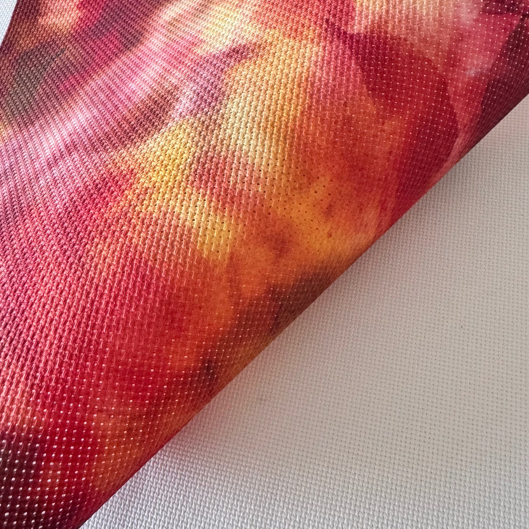 Fiery Autumn Aida Fabric || Printed Fabric || Cross Stitch Canvas || 11/14/16/18/20 Count