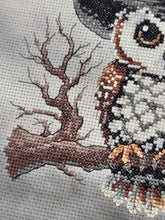Load image into Gallery viewer, Halloween Owl || Counted Cross Stitch Kits || Fun Cross Stitch || Modern Kit
