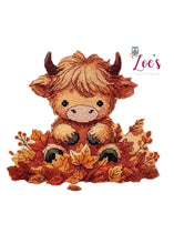 Load image into Gallery viewer, Highland Cooziness || Counted Cross Stitch Kits || Fun Cross Stitch || Modern Kit
