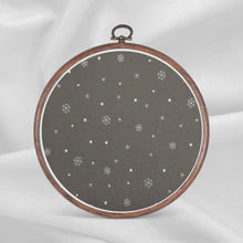 Load image into Gallery viewer, Starry Snow Aida Fabric || Printed Fabric || Cross Stitch Canvas || 11/14/16/18/20 Count
