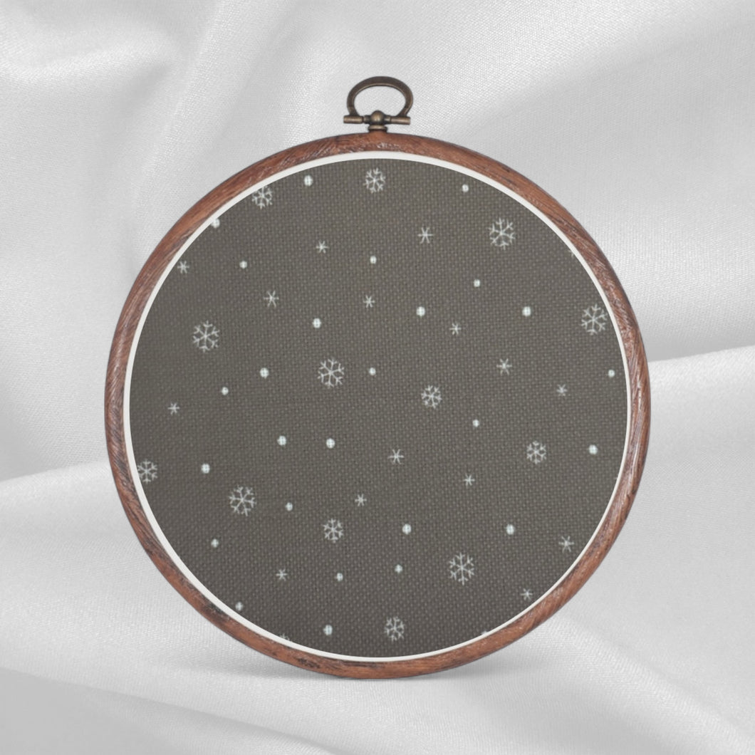 Starry Snow Aida Fabric || Printed Fabric || Cross Stitch Canvas || 11/14/16/18/20 Count