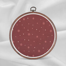 Load image into Gallery viewer, Starry Snow Aida Fabric || Printed Fabric || Cross Stitch Canvas || 11/14/16/18/20 Count
