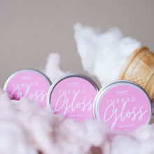 Load image into Gallery viewer, Candy Floss Scented Thread Gloss || SewLuxeco || Beeswax
