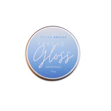 Load image into Gallery viewer, Ocean Breeze Scented Thread Gloss || SewLuxeco || Beeswax
