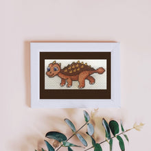 Load image into Gallery viewer, Counted Cross Stitch Kits || DINOSAUR DINO COLLECTION || Animal Cross Stitch || Modern Kit

