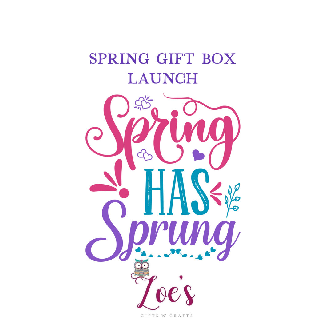 SPRING GIFT BOXES || CROSS STITCH GOODIES || PRE - ORDER