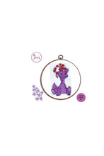 Load image into Gallery viewer, Counted Cross Stitch Kits || BABY DRAGON COLLECTION || Animal Cross Stitch || Modern Kit
