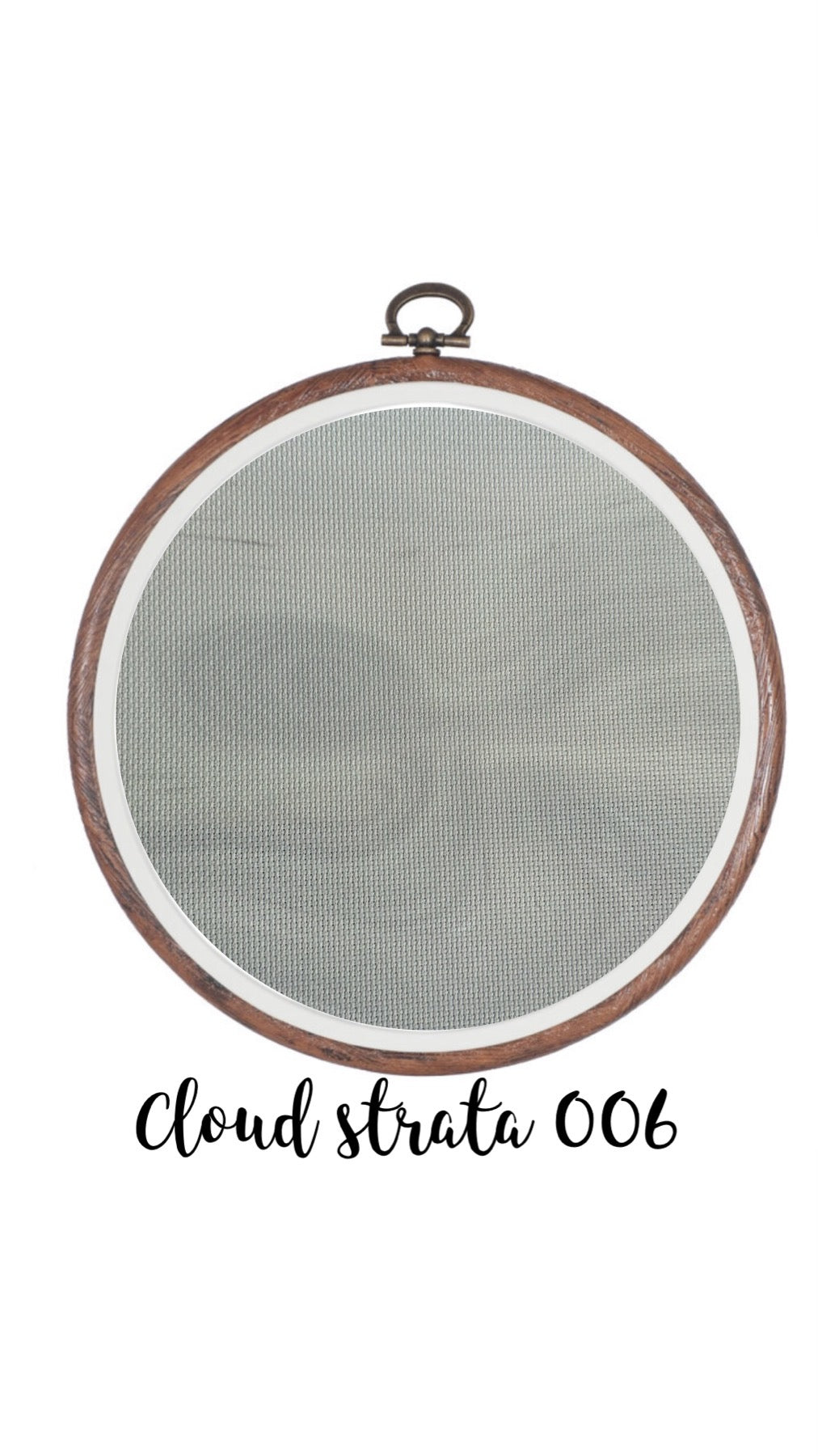 Cloud Strata 006 Aida Cloth || Hand Dyed Effect Aida Canvas || Cross Stitching