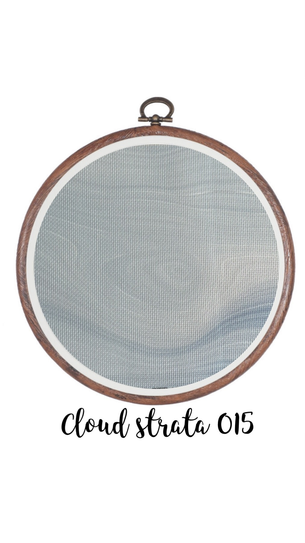 Cloud Strata 015 Aida Cloth || Hand Dyed Effect Aida Canvas || Cross Stitching