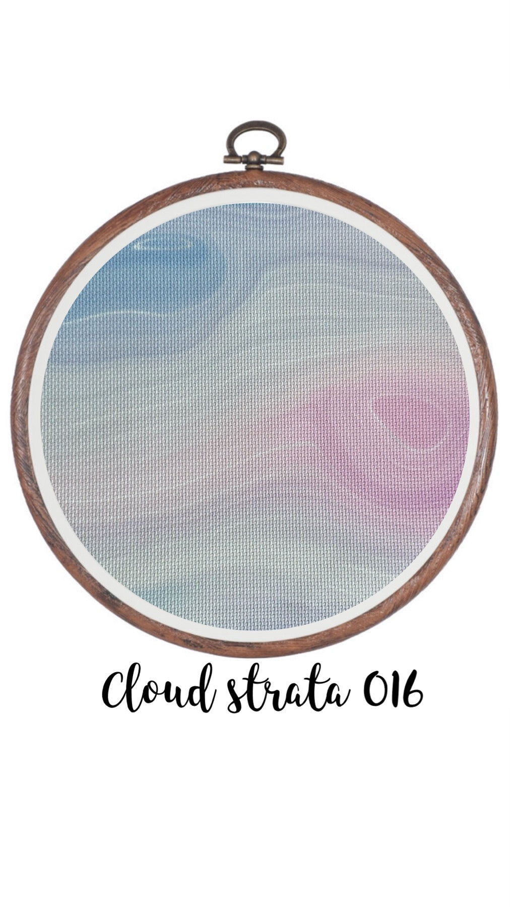Cloud Strata 016 Aida Cloth || Hand Dyed Effect Aida Canvas || Cross Stitching