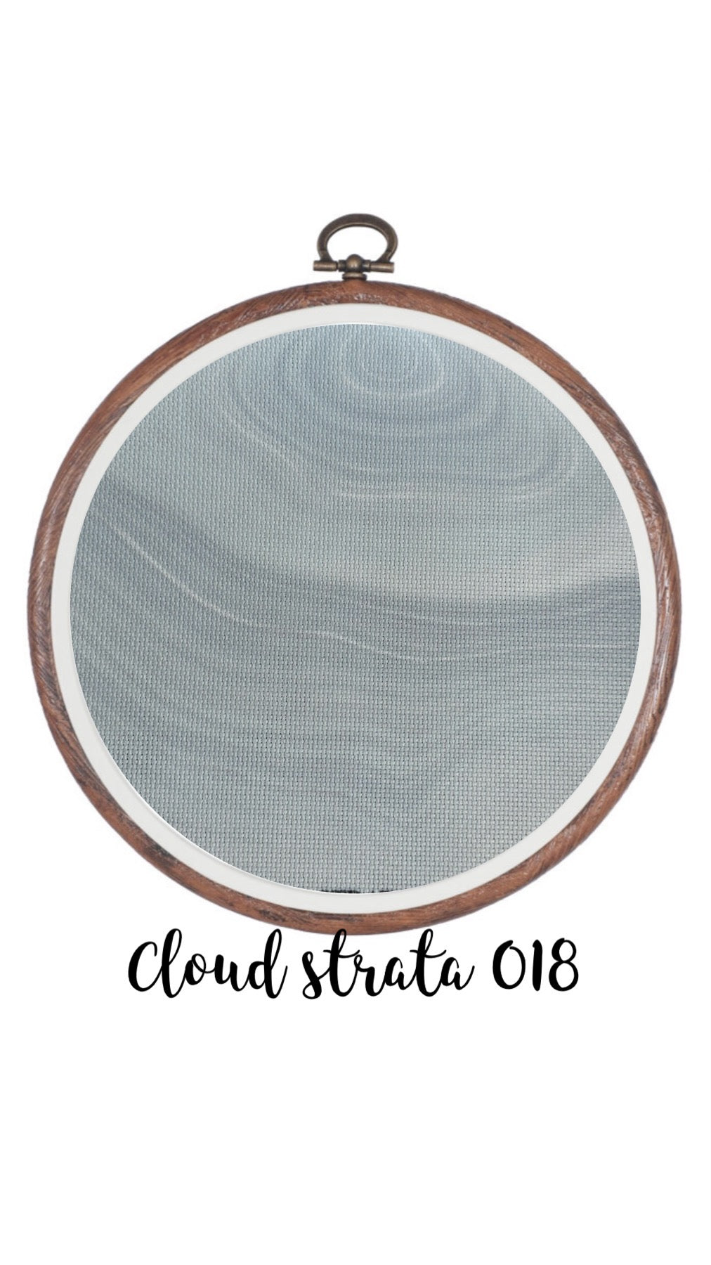 Cloud Strata 018 Aida Cloth || Hand Dyed Effect Aida Canvas || Cross Stitching